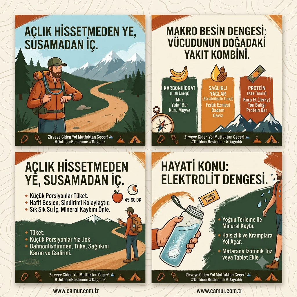 Zirveye Giden Yol Mutfaktan Geçer 