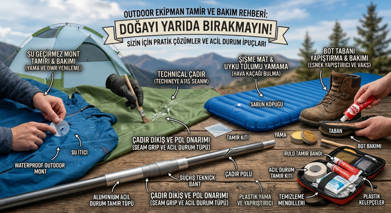 Outdoor Ekipman Tamir ve Bakım Rehberi