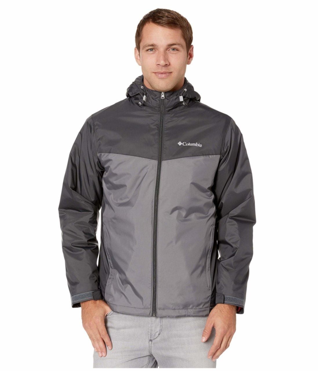 Columbia Glineker Jaket  Erkek Yağmurluk L - GRİ