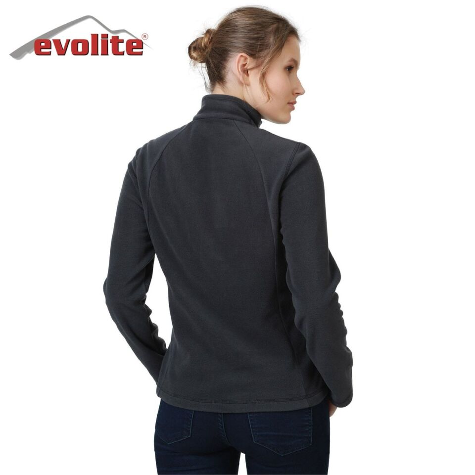 Evolite Fuga Kadın Mikro Polar Sweater - Gri