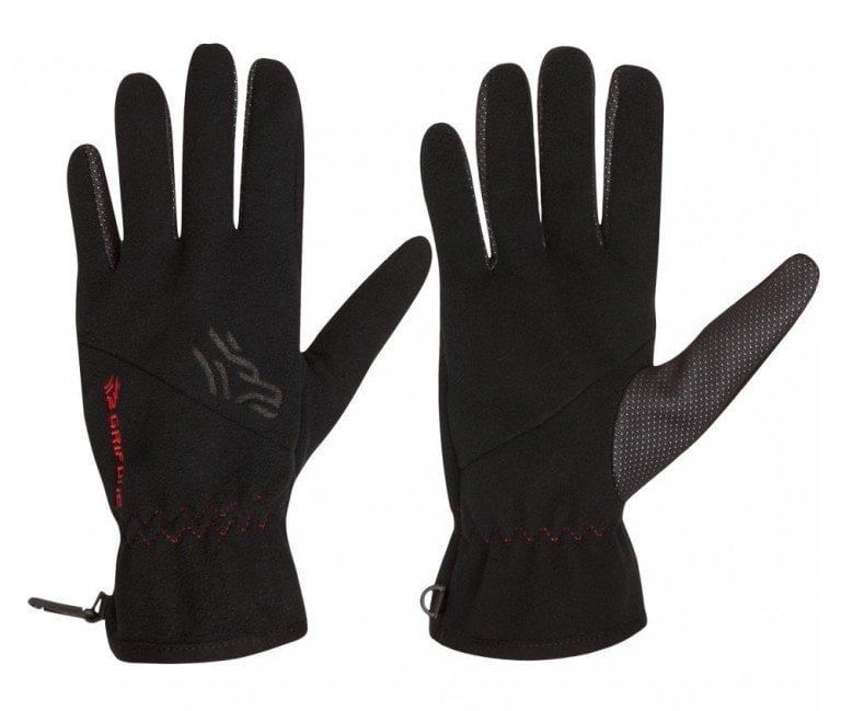 Grifone Keele ws+Kevlar Eldiven Siyah-Kırmızı - M