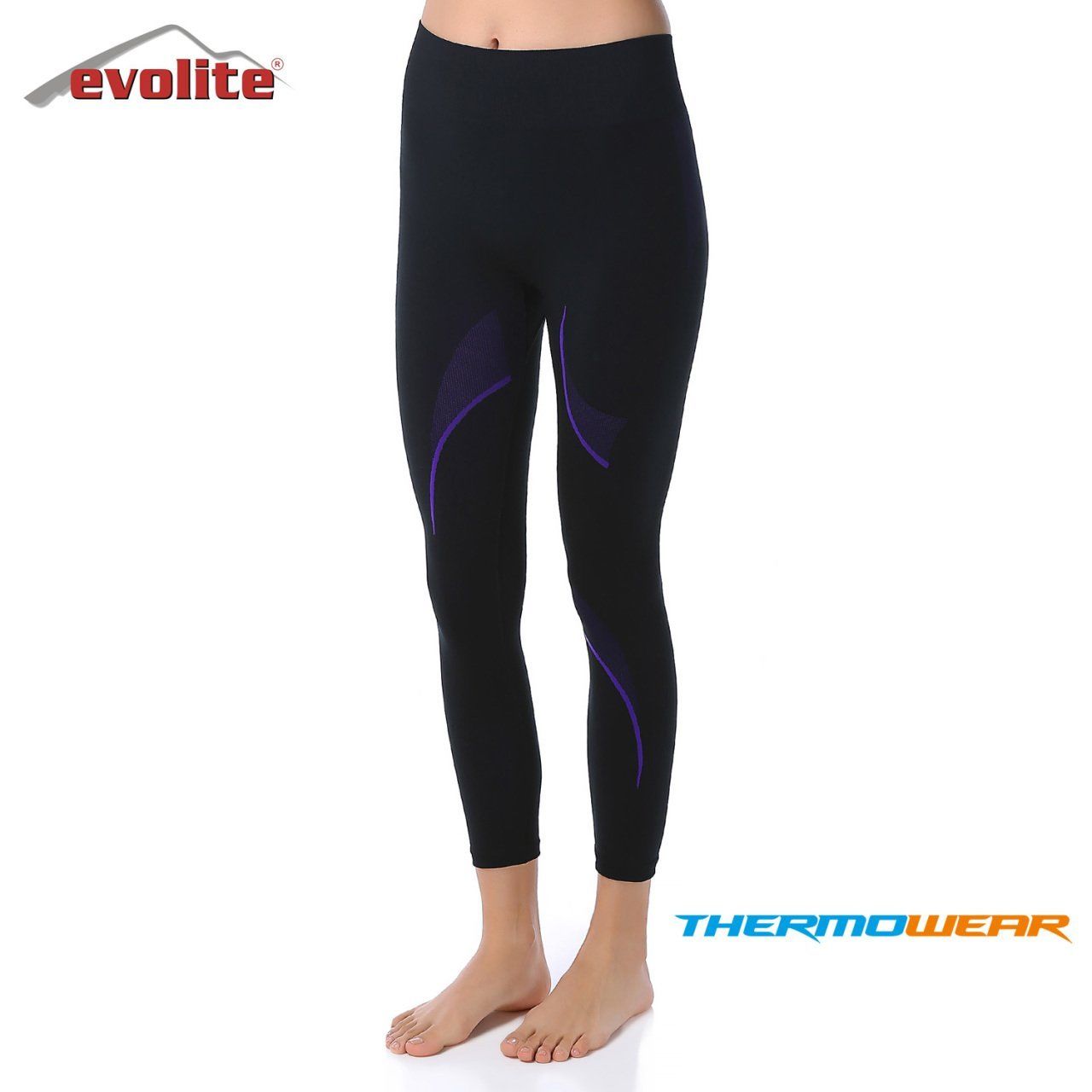 Evolite Thermowear Kadın Mor Termal Alt İçlik L-XL