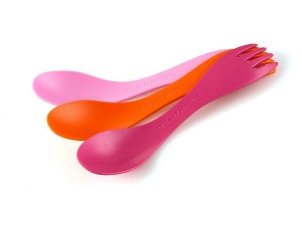 Spork Little 3lü Küçük Kaşık-Çatal Turkuaz-Mavi-Sarı
