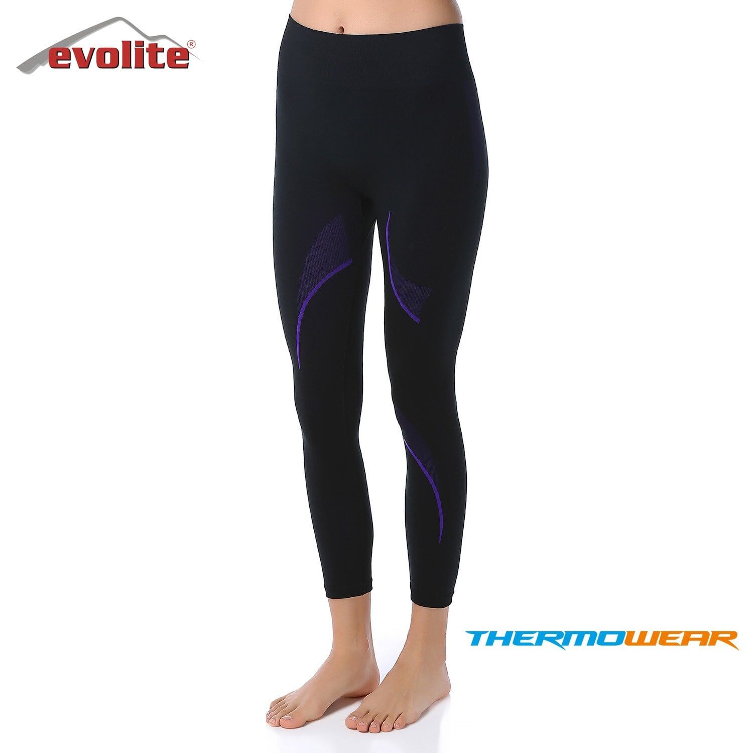Evolite Thermowear Kadın Mor Termal Alt İçlik