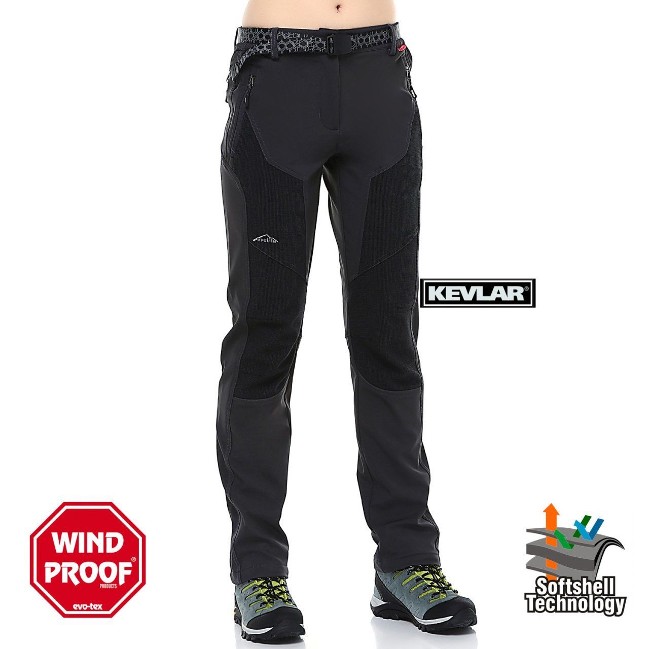 Evolite Helinox Kadın Softshell Pantolon M
