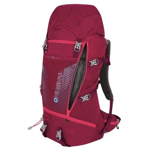 Husky  Capture  40 Lt  Unisex  Bordo  Sırt Çantası