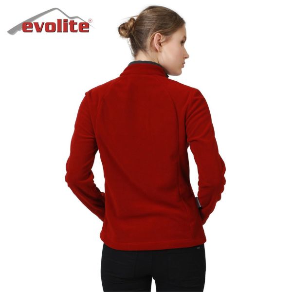 Evolite Fuga Kadın Mikro Polar Sweater - Bordo XL