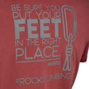 Evolite Rock Climbing T-shirt-Kiremit L
