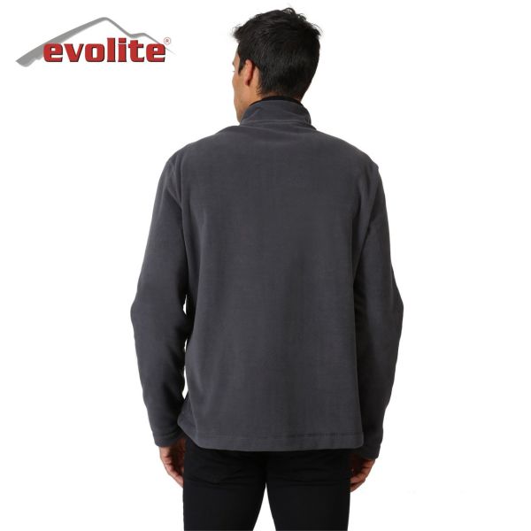 Evolite Fuga Erkek Mikro Polar Sweater - Gri XXXL