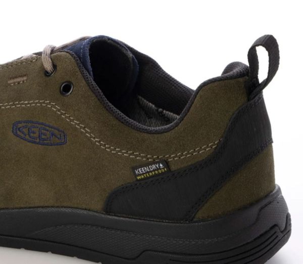 KEEN JASPER 2 WP ERKEK WATERPROOF AYAKKABI 45 - Khaki-Navy