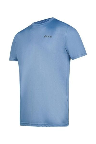 Fiji Sıfır Yaka Tişört Mavi XL