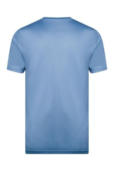 Fiji Sıfır Yaka Tişört Mavi XL