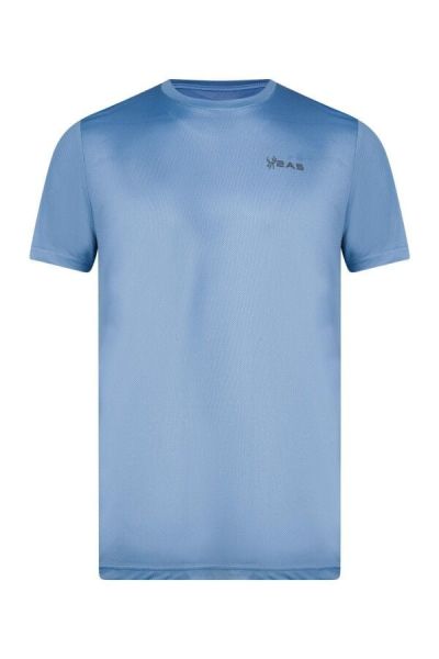 Fiji Sıfır Yaka Tişört Mavi XL