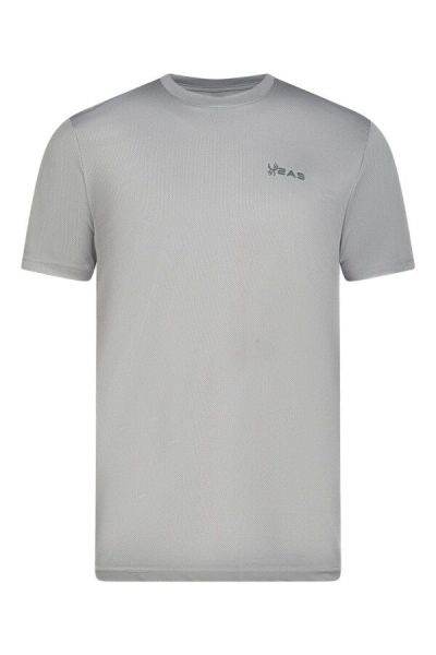 Sıfır Yaka Tişört Antrasit S