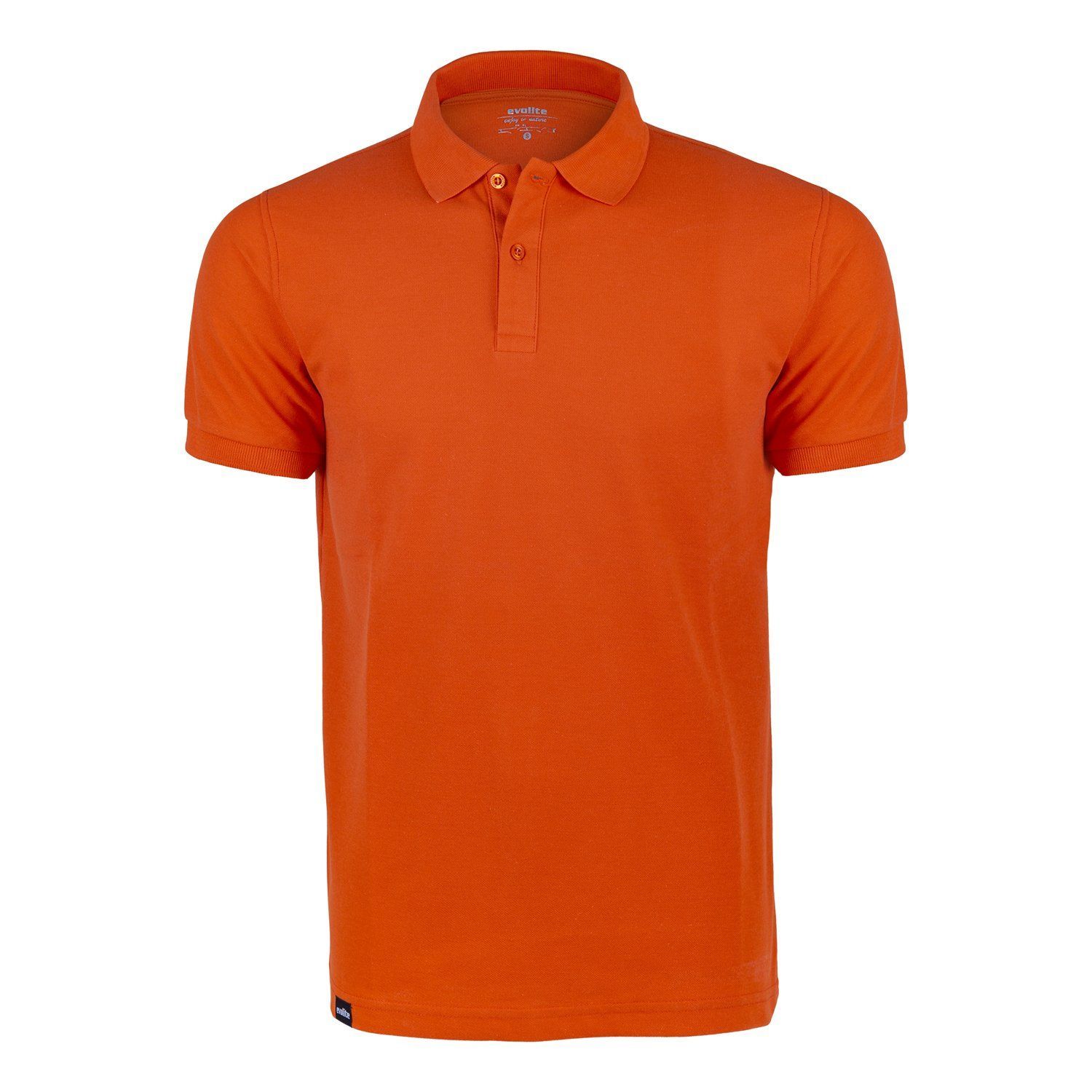 Evolite DeepRaw Erkek Polo T-Shirt- Turuncu M