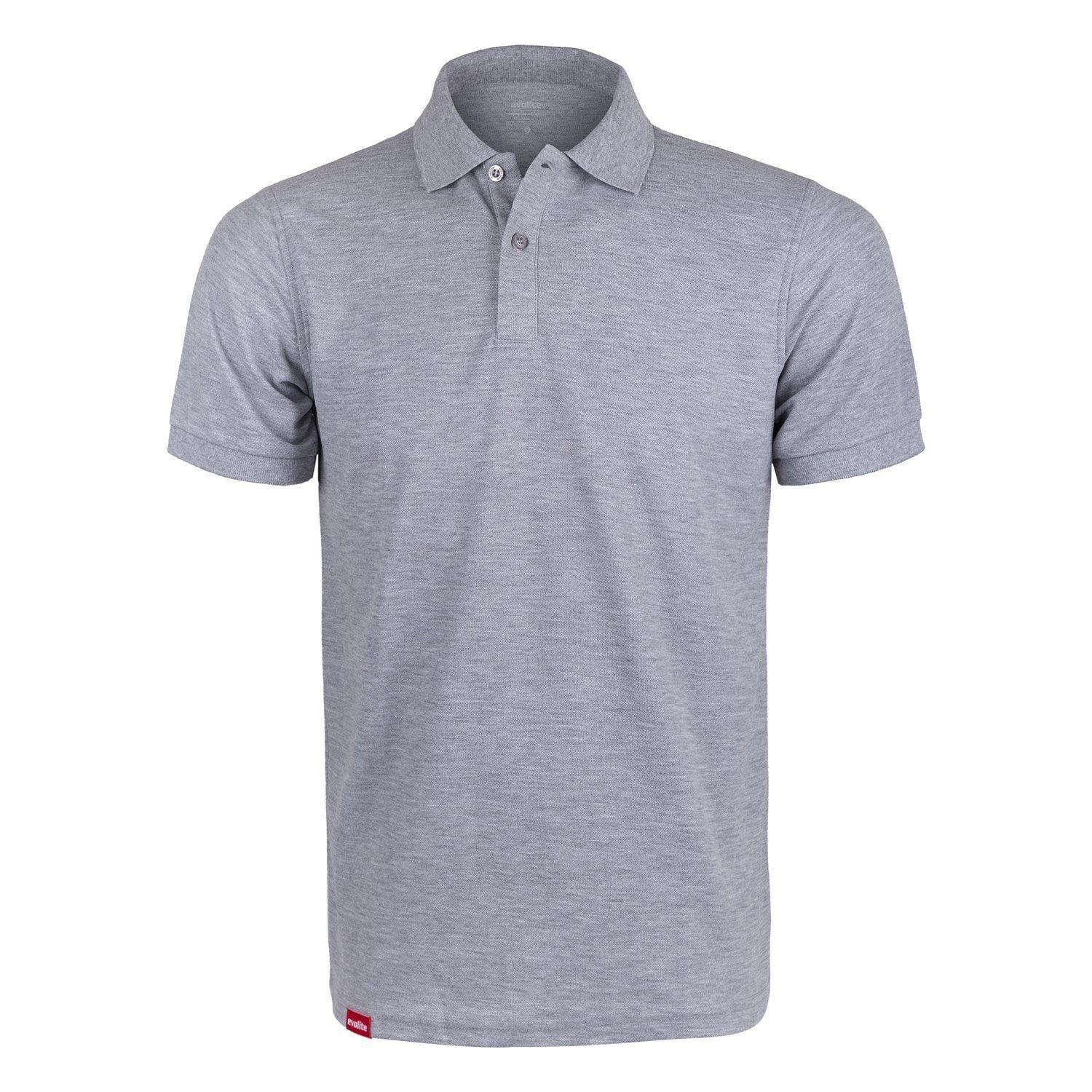 Evolite DeepRaw Erkek Polo T-Shirt - Gri L