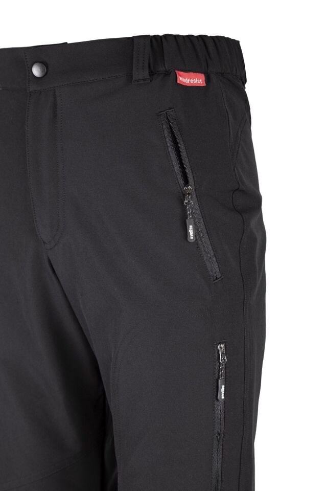 Evolite Point Softshell Erkek Pantolon - Siyah
