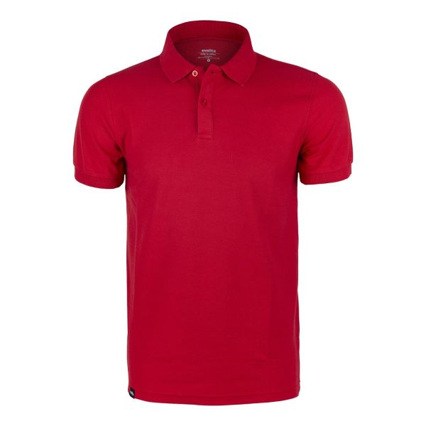 Evolite DeepRaw Erkek Polo T-Shirt - Kırmızı XXL