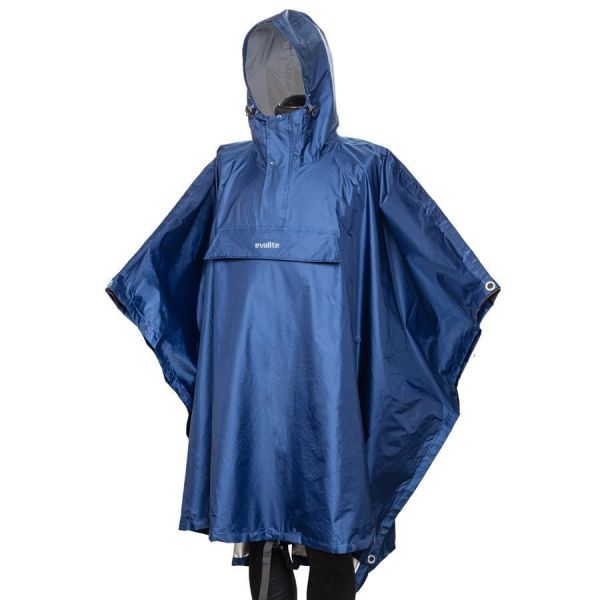 Evolite Raintech 3000mm Ripstop Yağmurluk Panço - Tarp Kırmızı - S-M