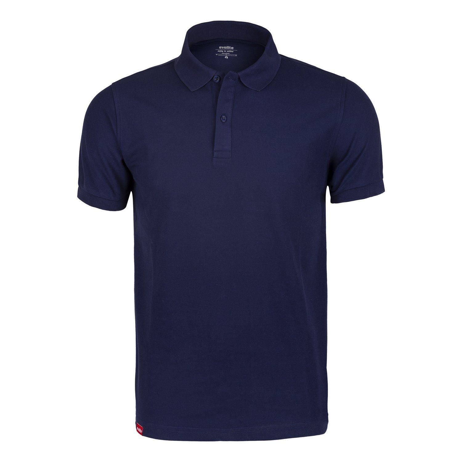 Evolite DeepRaw Erkek Polo T-Shirt- Lacivert M