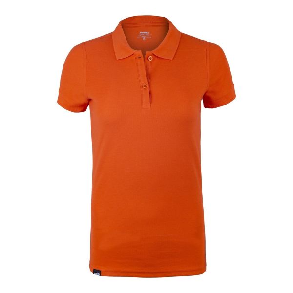 Evolite DeepRaw Kadın Polo T-Shirt - Turuncu XL