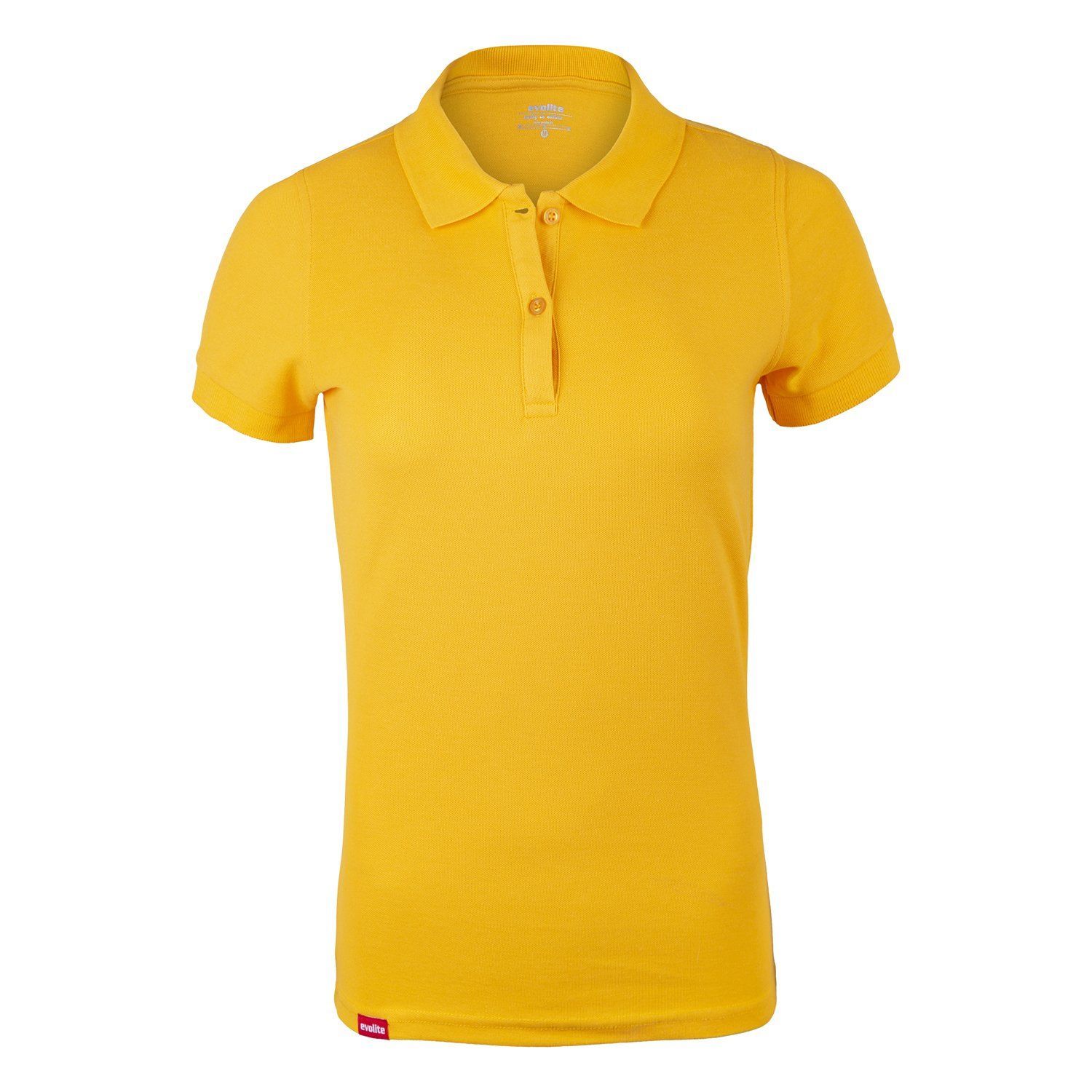 Evolite DeepRaw Kadın Polo T-Shirt - Sarı XL
