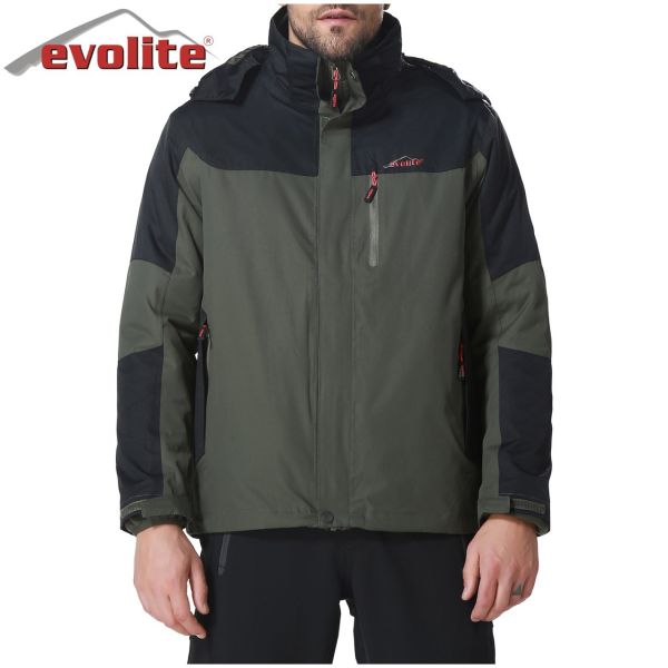 Evolite Diva Erkek 3in1 Haki/Siyah Mont M