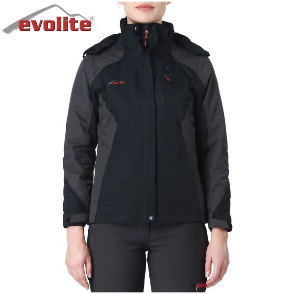 Evolite Diva Kadın 3in1 Gri/Siyah Mont XS