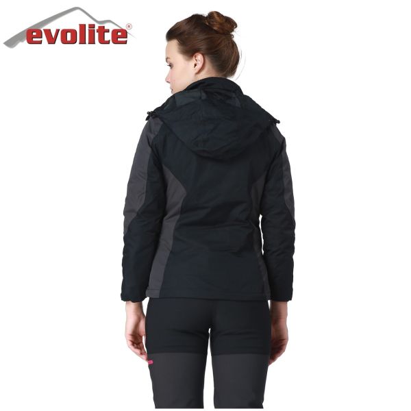 Evolite Diva Kadın 3in1 Gri/Siyah Mont XS