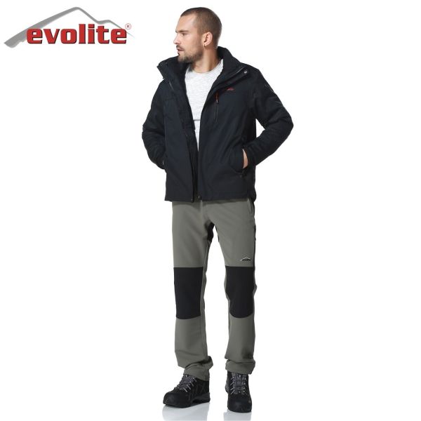 Evolite Diva Erkek 3in1 Siyah Mont L