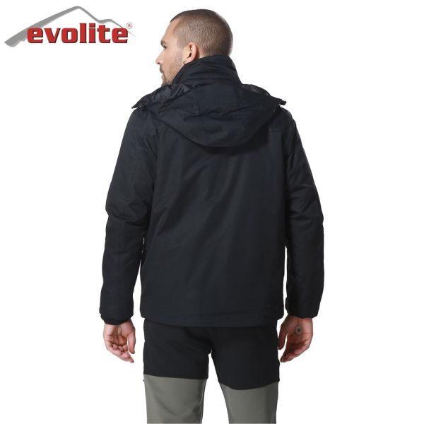 Evolite Diva Erkek 3in1 Siyah Mont L