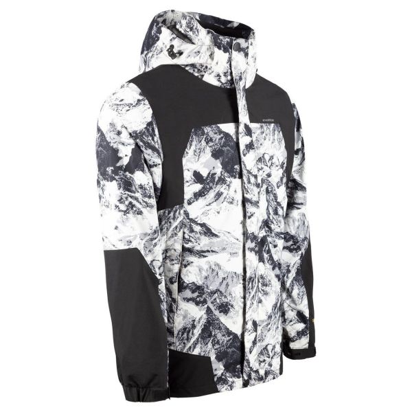 Evolite Blizzard 3in1 Ceket - Siyah/Beyaz XL