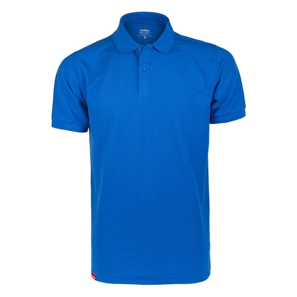 Evolite DeepRaw Erkek Polo T-Shirt- Sax