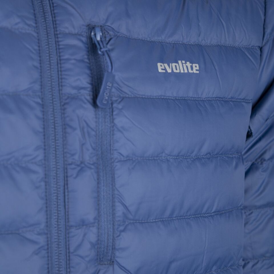Evolite DownTouch Erkek Kaz Tüyü Mont - Mavi