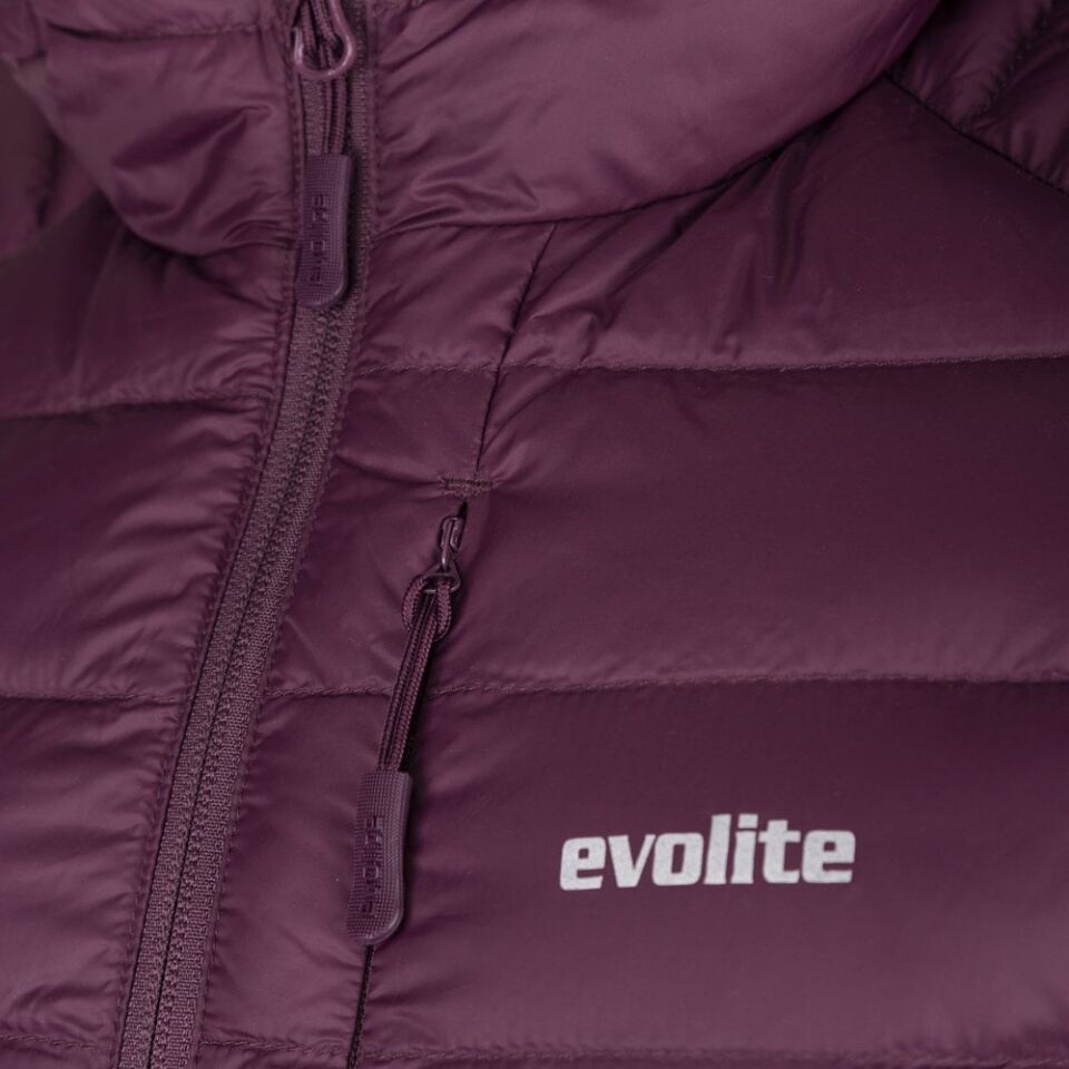 Evolite DownTouch Kadın Kaz Tüyü Mont - Mor