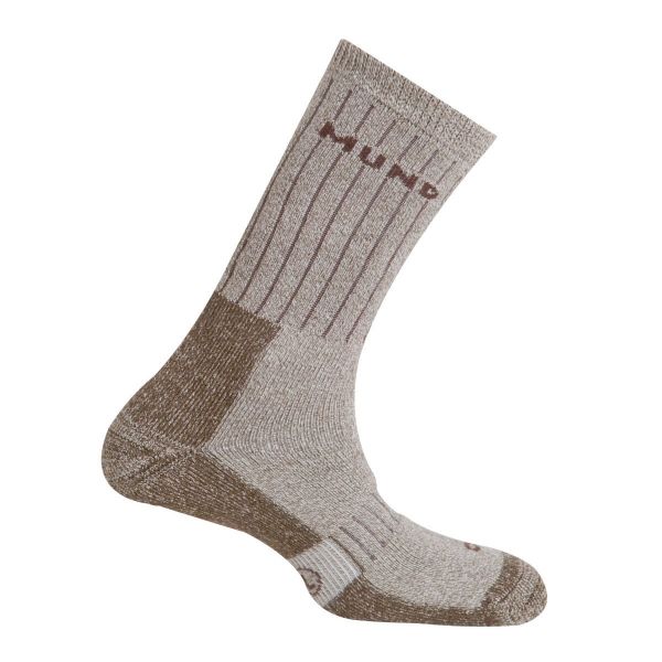 Mund Teide +18°C Yazlık Termal Çorap Siyah-Gri - L-(41-45)