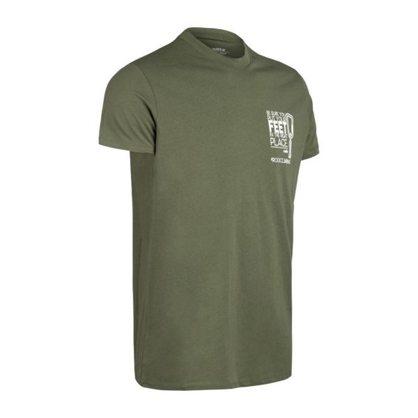 Evolite Rock Climbing T-shirt-Haki XL