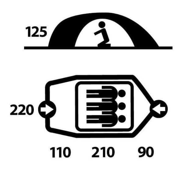 HUSKY Bizon 3 Mevsim 3 Kişilik Çadır