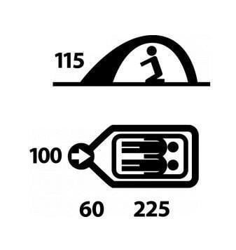 HUSKY Sawaj Ultra 4 Mevsim 2 Kişilik Çadır Yeni Sezon