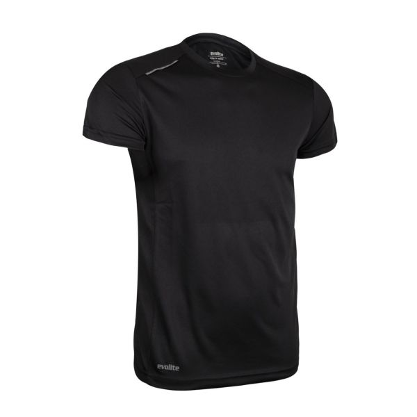 Evolite Netdry Termal T-Shirt - Siyah S
