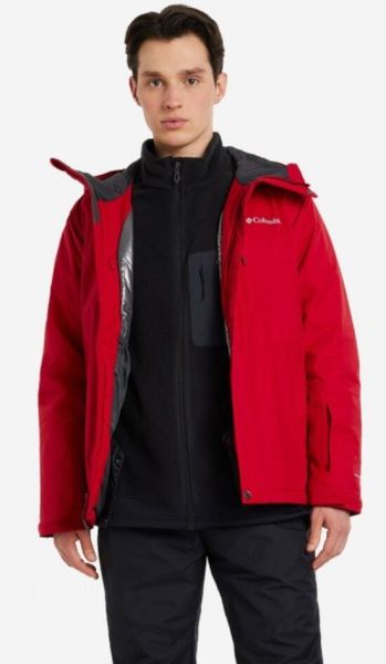 Columbia Snow (Kar -Kayak )Shredder Erkek mont L - Kırmızı