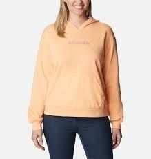 Columbia Logo™ III French Terry Kadın Sweatshirt XL - CORAL