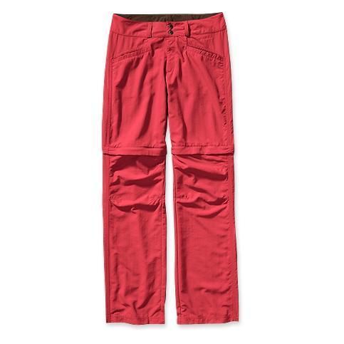 Patagonia Kadın Borderless Zip Off Pantolon Camel - XXL