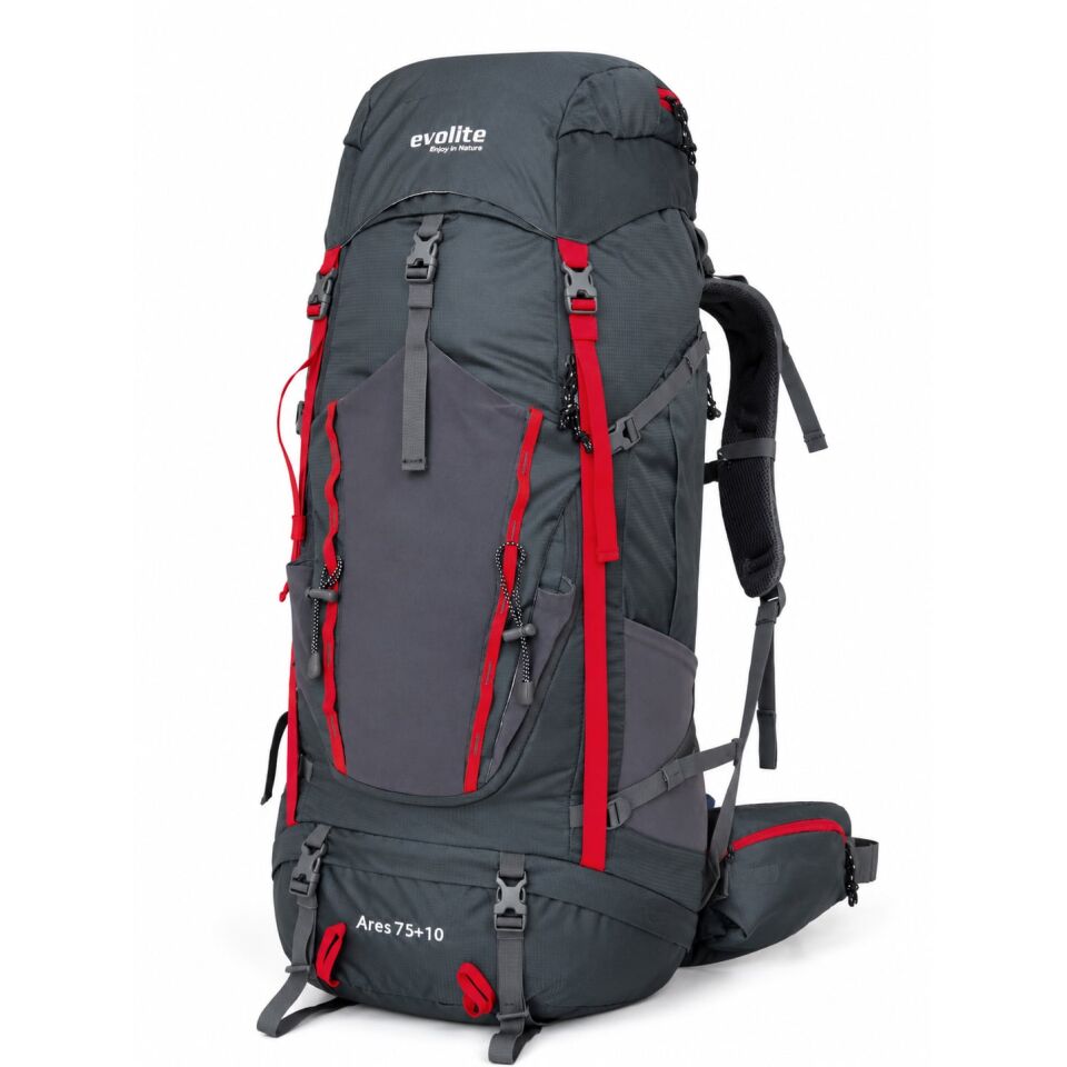 Evolite Ares 75+10L Su Geçirmez Sırt Çantası