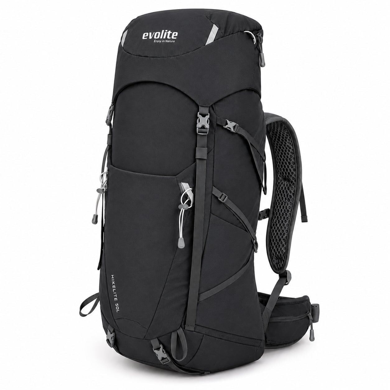 Evolite HikeLite 50L Sırt Çantası - Siyah