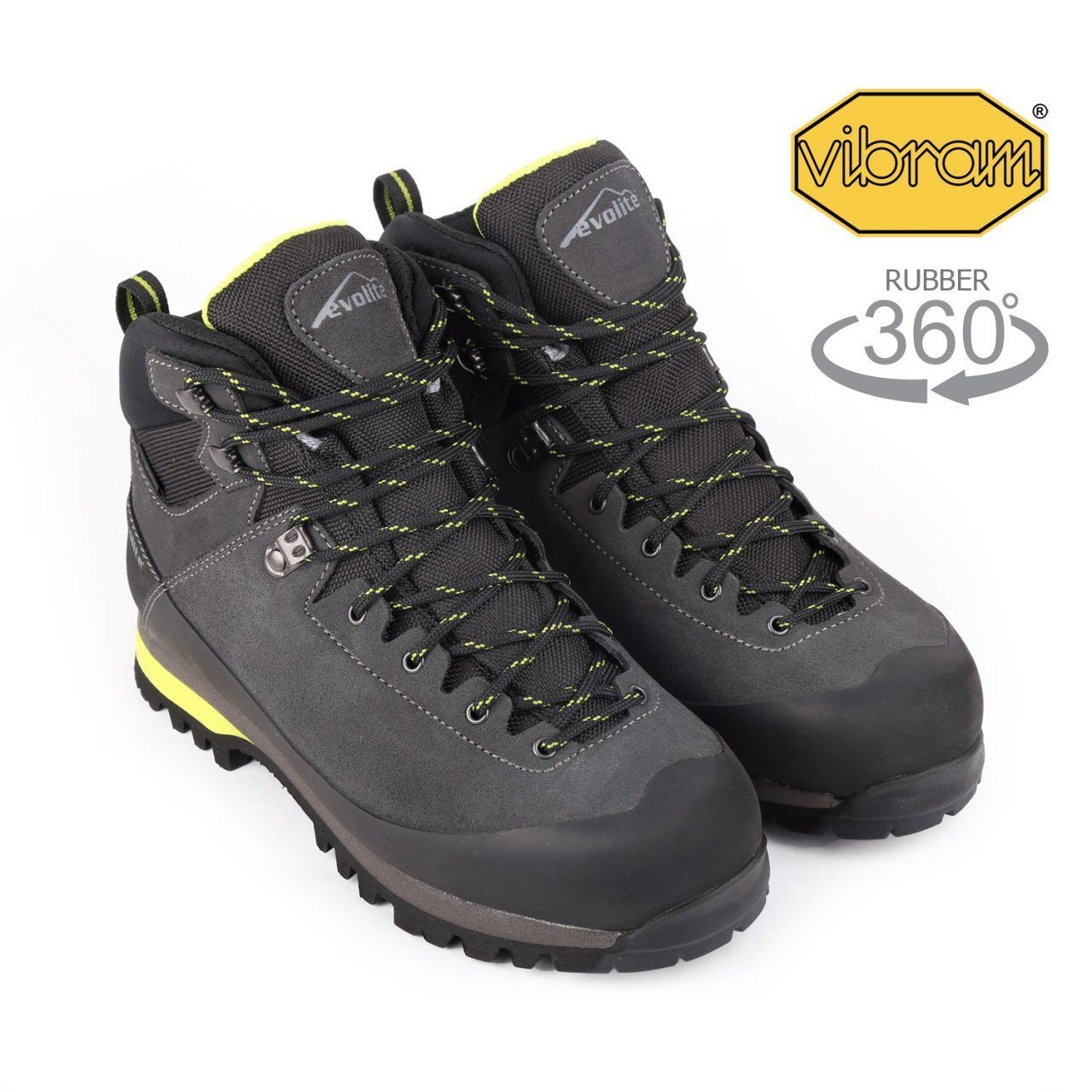 Evolite Synchro Evo-Tex Vibram Tabanlı Outdoor Bot - Gri 36